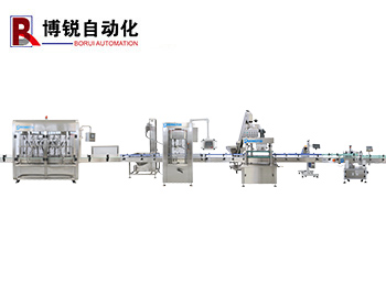 全自动食用油灌装线