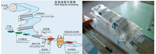 枕式包装机示意图